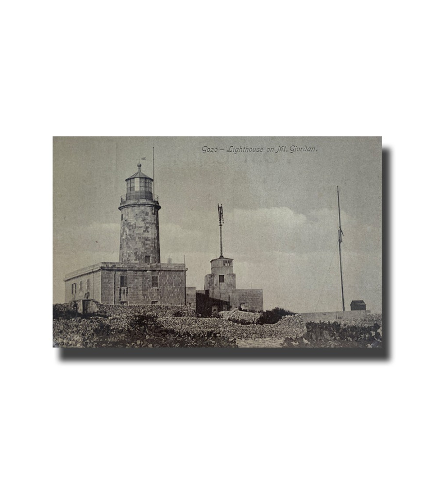 Malta Postcard - Lighthouse on Mt. Giordan, New  Unused, Printed in Saxony