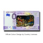 0 Euro Souvenir Banknotes Merry Christmas Colour Italy SECW 2020-1