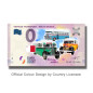 0 Euro Souvenir Banknote Vintage Transport - Buses Colour Malta FEAF 2019-1