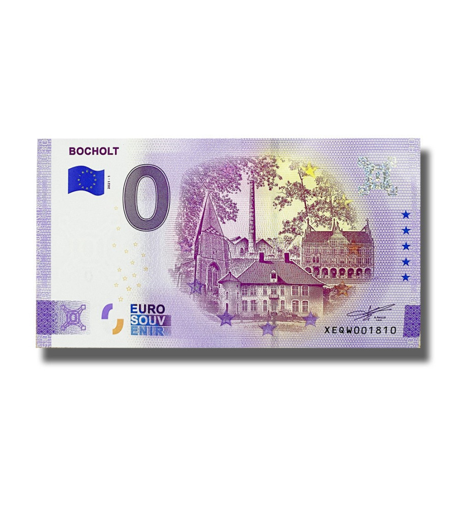 0 Euro Souvenir Banknote Bocholt Germany XEQW 2021-1