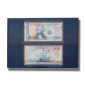 2005 Malta CHOGM Commemorative Banknote Set of 2 De La Rue