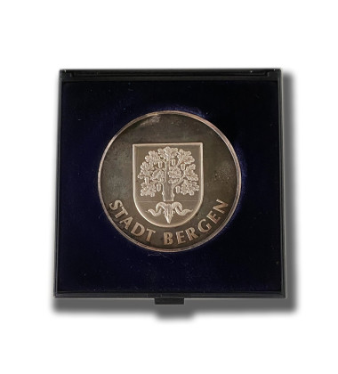 Bergen Silver Medal Stadt Bergen with box