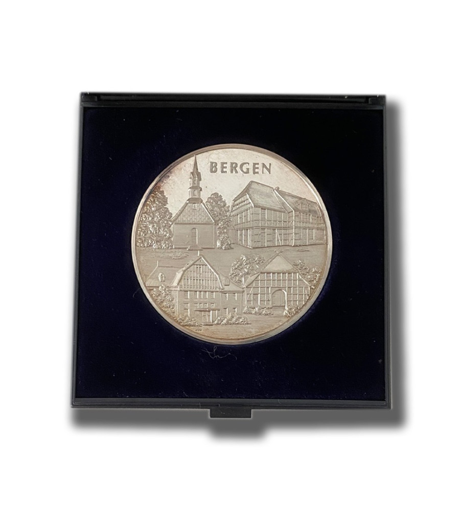 Bergen Silver Medal Stadt Bergen with box