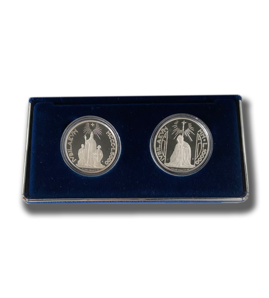 2000 Republic of San Marino Silver Coins Set 2 and certificate of guarantee