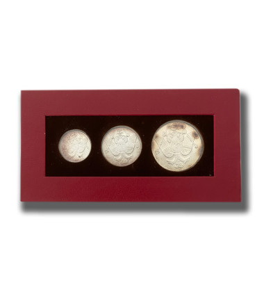 1974 Anamnhetika Metaia Silver Medal with box set 3