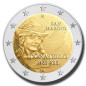 2016 San Marino 550Th Death Ann Donatello 2 Euro Coin