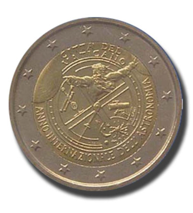 2009 Vatican Int Year of Astronomy 2 Euro Coin