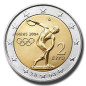 2004 Greece Summer Olympics in Athens 2004 2 Euro Coin