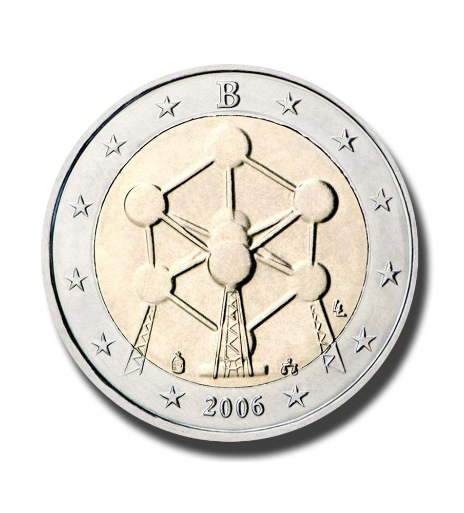 2006 Belgium Renovation of the Atomium in Brussels 2 Euro Coin