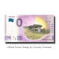 0 Euro Souvenir Banknote Gouezec Colour France UEMW 2021-2