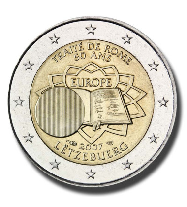 2007 Luxembourg 50th Anniversary of the Treaty of Rome 2 Euro Coin