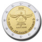 2008 Belgium 60th Anniversary of the Universal Declaration of Human Rights 2 Euro Coin