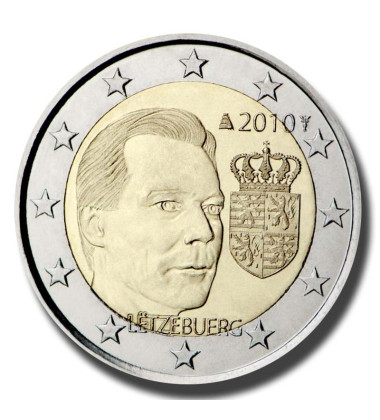 2010 Luxembourg The Grand Duke 2 Euro Coin