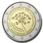 2010 Slovenia Botanical Garden Ljubljana 2 Euro Coin