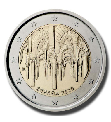 2010 Spain UNESCO 2 Euro Coin