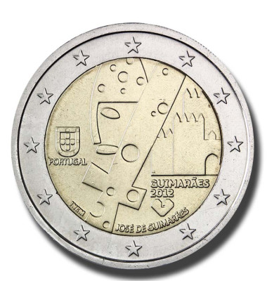 2012 Portugal Guimarães European Capital of Culture 2012 2 Euro Coin