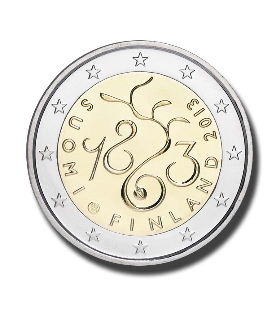 2013 Finland 150th Anniversary of Parliament of 1863 2 Euro Coin