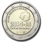 2014 Belgium The Great War Centenary  2 Euro Coin