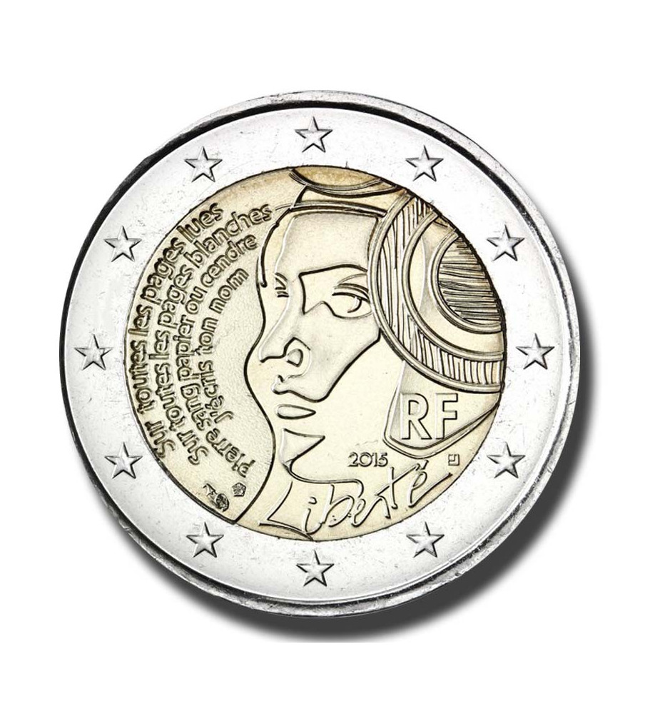 2015 France 225th Anniversary of the Fête de la Fédération 2 Euro Coin