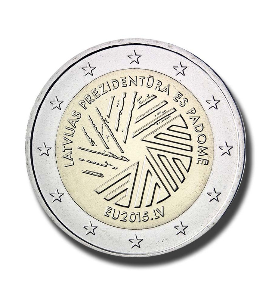 2015 Latvia Presidency of the Council of the European Union 2 Euro Coin