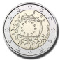 2015 Ireland The 30th Anniversary of EU Flag 2 Euro Coin