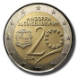 2014 Andorra 20th Anniversary Council Of Europe 2 Euro Coin