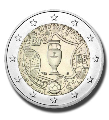 2016 France UEFA European Championship 2 Euro Coin