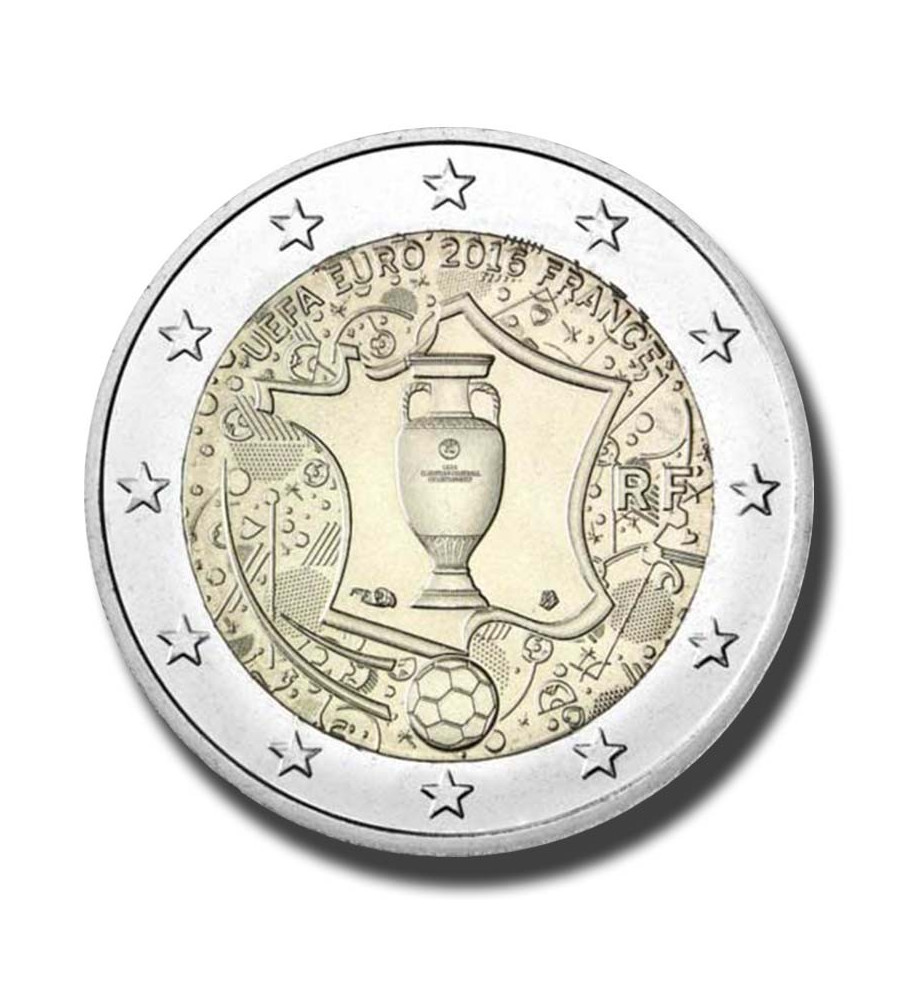 2016 France UEFA European Championship 2 Euro Coin