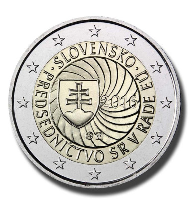 2016 Slovakia EU Presidency 2 Euro Coin