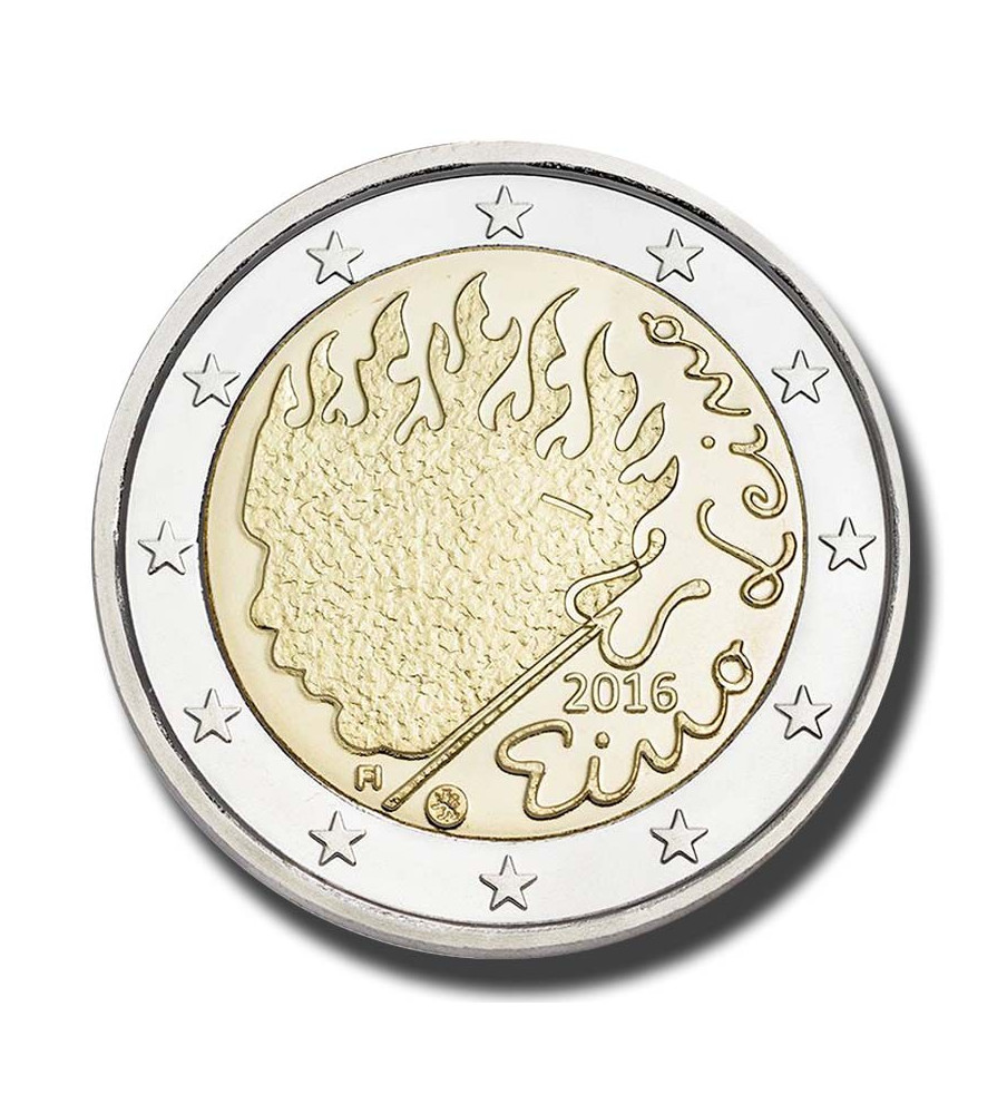 2016 Finland Georg Henrik von Wright 2 Euro Coin