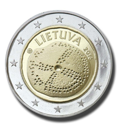 2016 Lithuania The Baltic Culture 2 Euro Coin