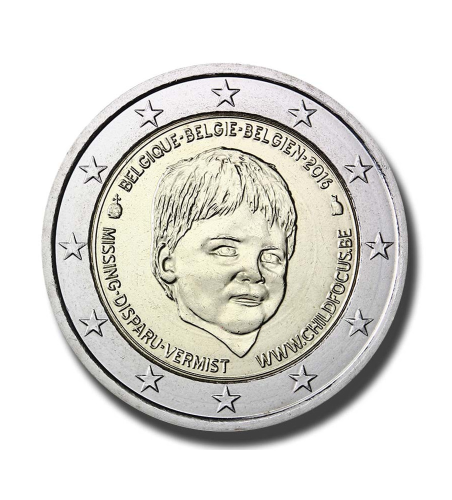 2016 Belgium Missing Children Commemorative Coin