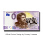 0 Euro Souvenir Banknote Alexandre Dumas Colour France UEHJ 2021-9