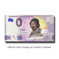 0 Euro Souvenir Banknote Caravaggio Colour Italy SEDF 2021-1