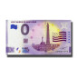 0 Euro Souvenir Banknote Les Phares De Bretagne France UEMW 2021-10