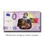 Anniversary 0 Euro Souvenir Banknote Luis De Camoes Colour Portugal MEVR 2021-1