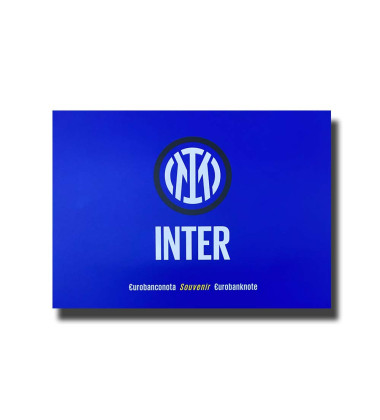 0 Euro Souvenir Banknote F.C. Internazionale Milano Italy SEDH 2021-1