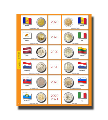 €2 Euro Commemorative Page 41