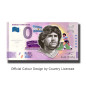 Anniversary 0 Euro Souvenir Banknote Diego 1960-2020 Colour Argentina AGAA 2021-2