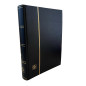 LEUCHTTRUM STOCKBOOK BASIC DIN A4 64 BLACK PAGES BLACK COLOUR