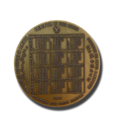 1983 FAO Calendar Bronze Medal