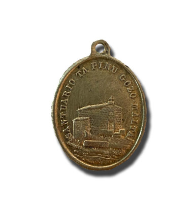 Santario Ta Pinu Gozo Malta Medallion