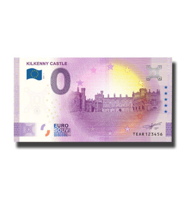 0 Euro Souvenir Banknote Kilkenny Castle Ireland TEAR 2021-1