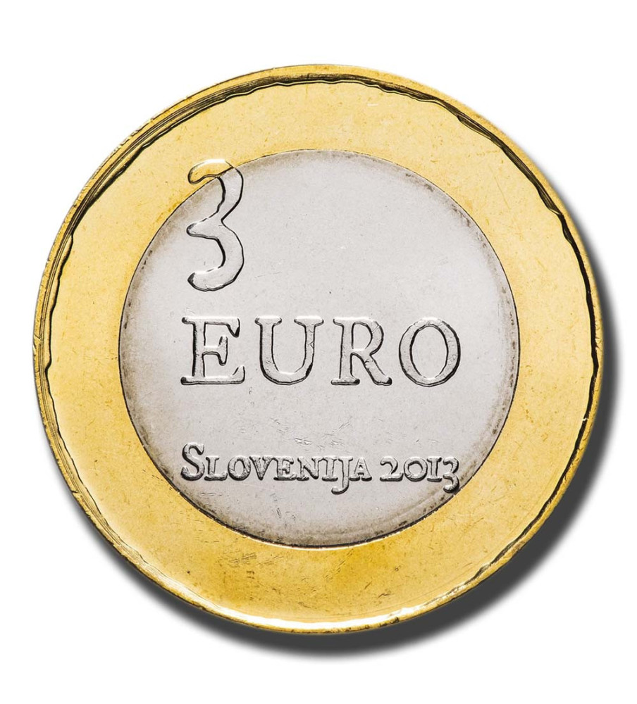 2013 3 Euro Slovenia Coin