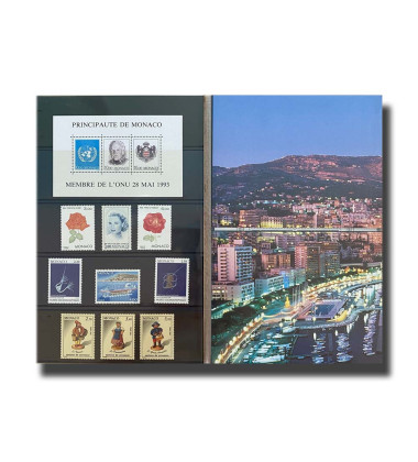 1993 Monaco Stamps Year Pack Mint Never Hinged